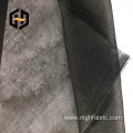 Black dyed backing industrial fabric composite for shoe